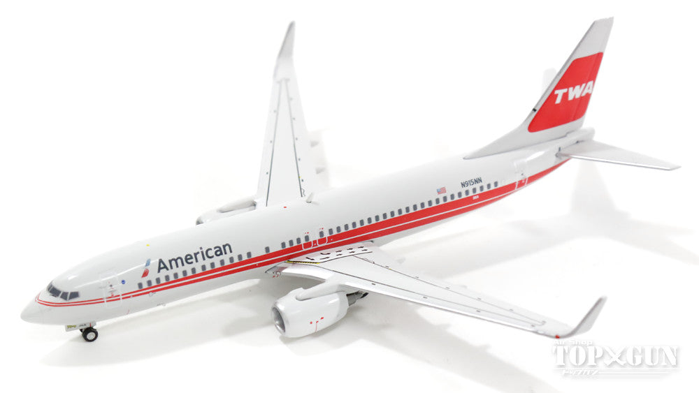 737-800w アメリカン航空 特別塗装 「TWAトランスワールド航空復刻」 N915NN 1/400 [GJAAL1514]