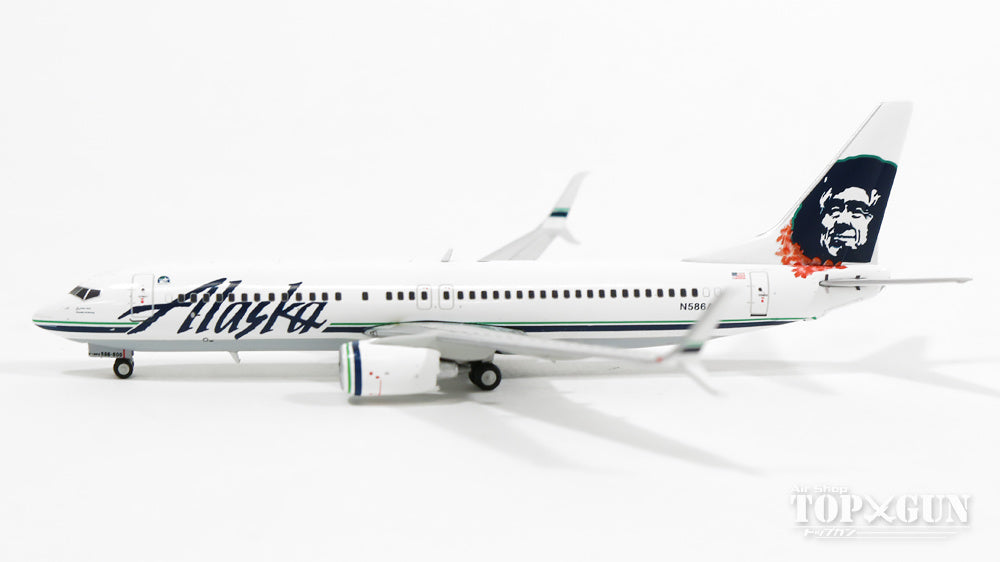737-800sw アラスカ航空 シミタール・ウイングレット付 N586AS 1/400 ※新金型 [GJASA1426]