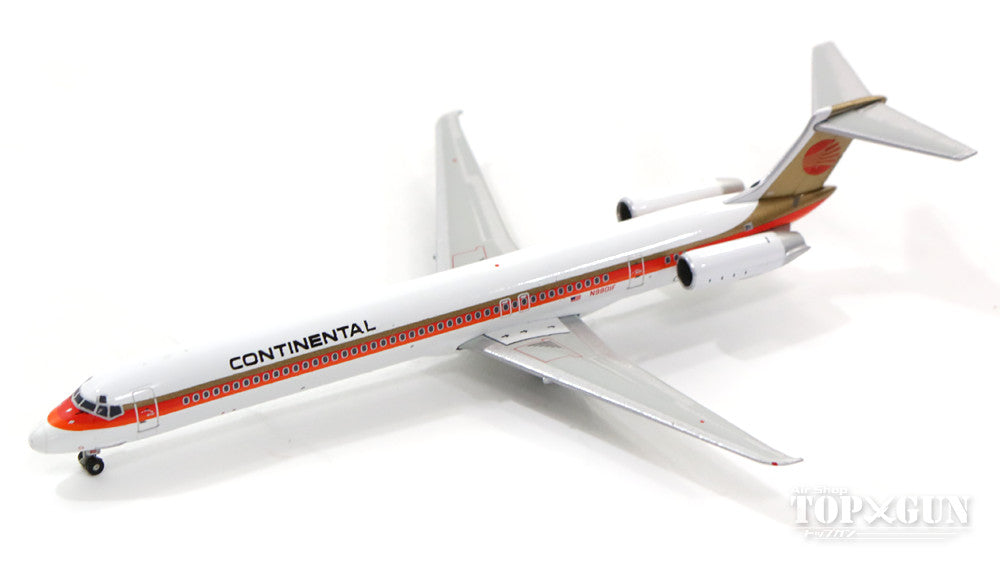 GeminiJets MD-82 Continental Airlines 1980s Red Meatball Livery