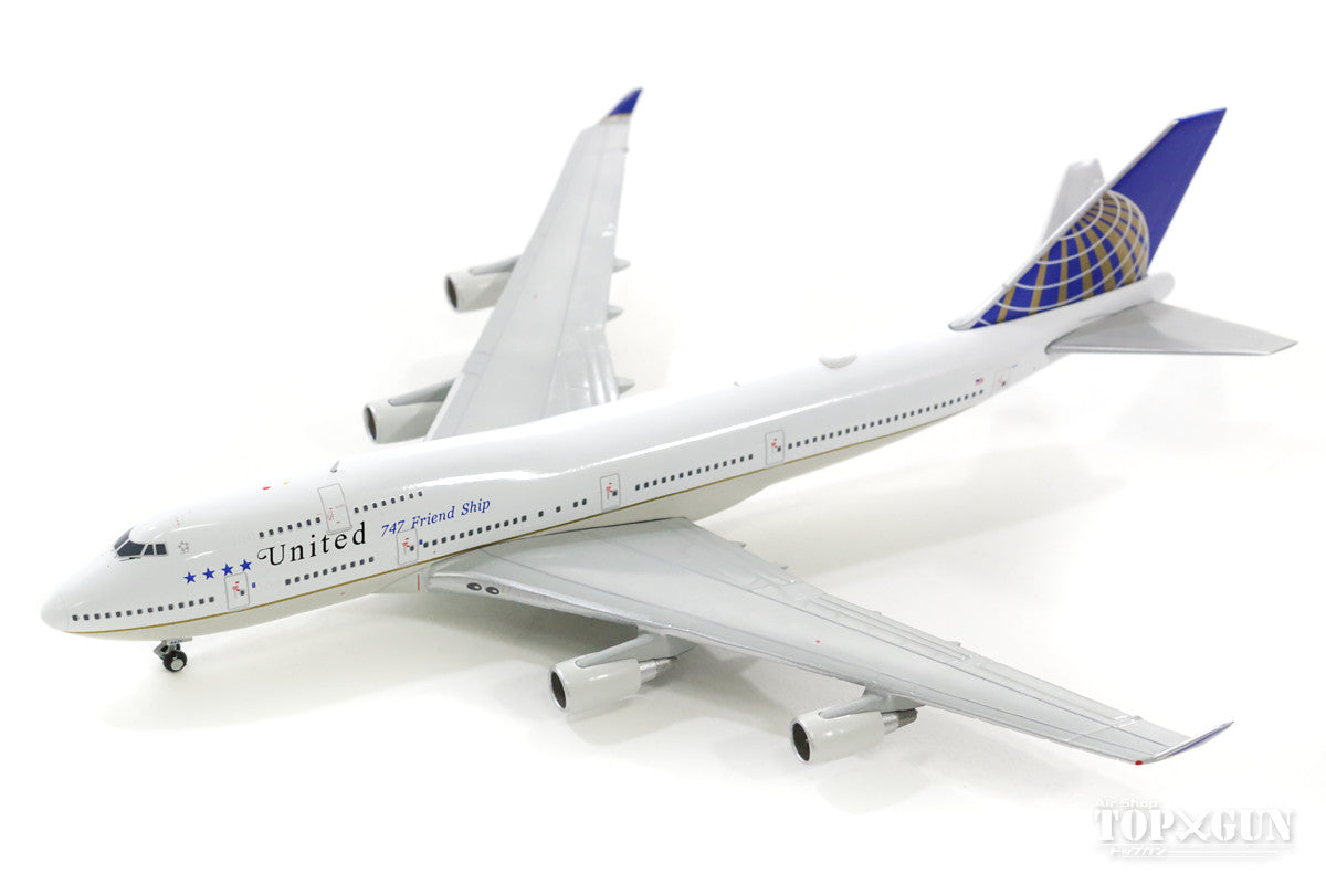 想像を超えての 1/400 ship特別塗装機 friend B747-400 United 航空機 ...