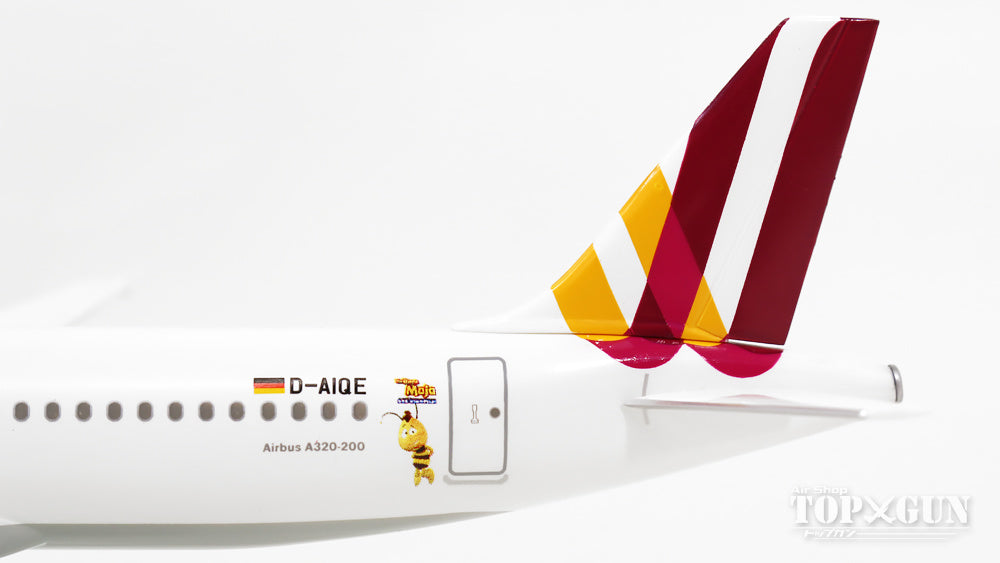 A320 ジャーマンウイングス 特別塗装 「みつばちマーヤ」 （ギアなし・スタンド専用）14年 D-AIQE 1/200 ※プラ製 [GW02]