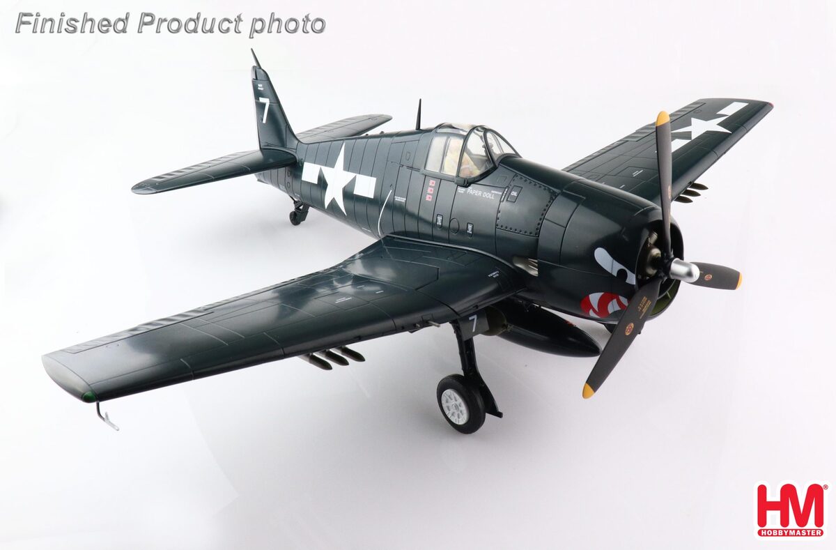 F6F-5 アメリカ海軍 第27戦闘飛行隊 空母プリンストン搭載 44年 「Paper Doll」 #7 1/32 [HA0309]