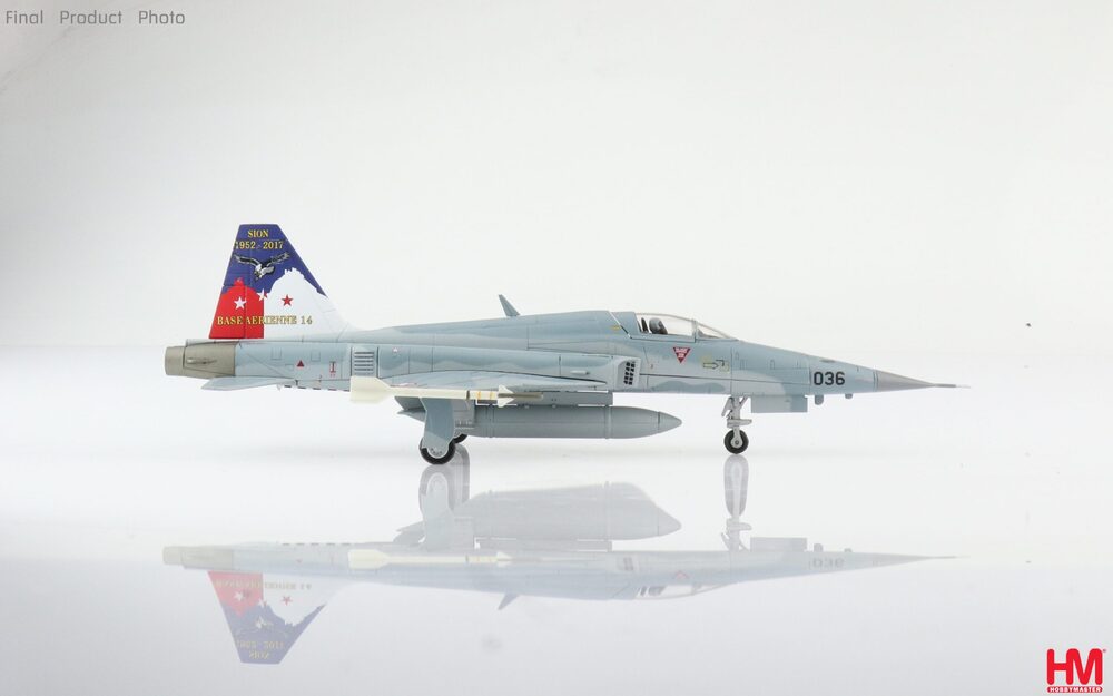 Hobby Master F-5E スイス空軍 第19飛行隊 特別塗装 「シオン基地運用