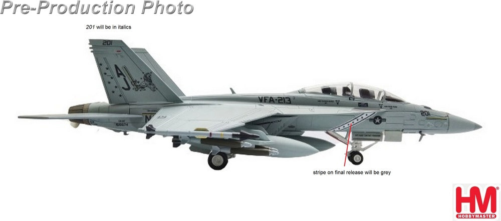 Hobby Master F/A-18F（複座型）アメリカ海軍 第213戦闘攻撃飛行隊