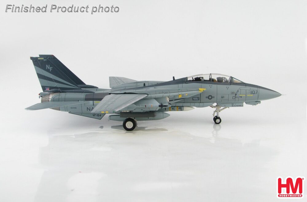 購入値下ホビーマスター 1/72 F-14A トムキャット 第154戦闘飛行隊 ブラックナイツ 1999 アメリカ