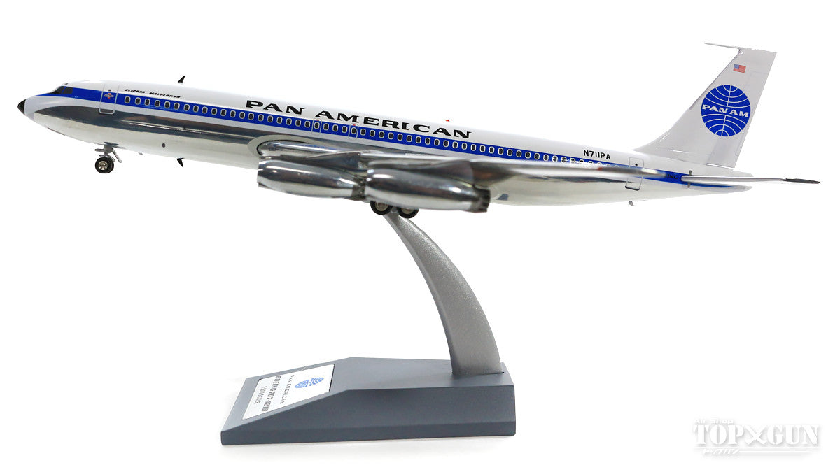707-100 パンアメリカン航空 60年代 （スタンド付属） N711PA 「Clipper America」 1/200 ※金属製 [IF701IDLLBG1958P]
