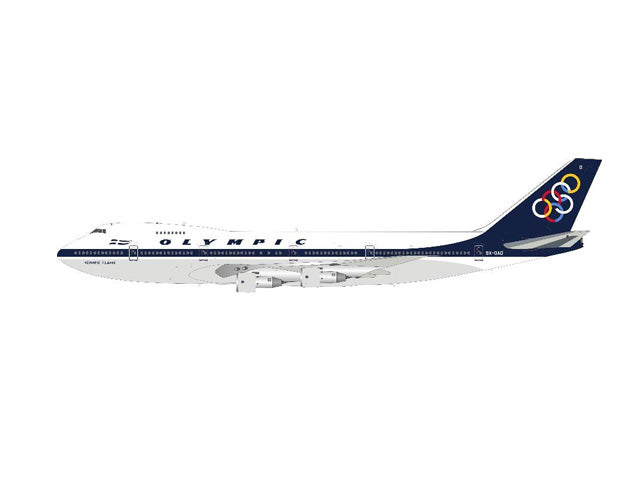 InFlight200 747-200B オリンピック航空 1980年代 SX-OAD 1/200
