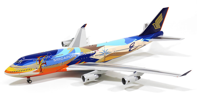 JFox Models 747-400 シンガポール航空 特別塗装 「トロピカルメガ ...