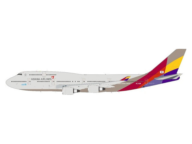 JFox Models 747-400 アシアナ航空 HL7428 1/200 [JF-747-4-049]