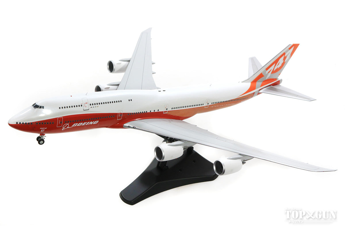 JC Wings 747-8i ボーイング社 ハウスカラー 「Sunrise Livery」 N6067E (スタンド付属) 1/200 ※金属製  [LH20