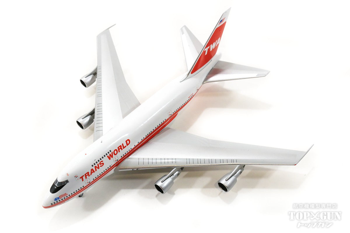 1:400 NG Models Trans World Airlines (TWA) Boeing 747SP Twin Stripes,  Boston Express N57203 NG07020