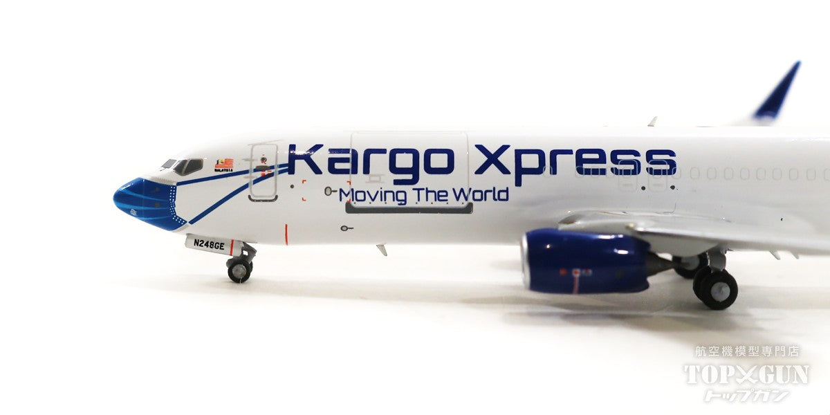 737-800Fw（改造貨物型） カーゴ・エクスプレス（Kargo Xpress／マレーシア） 特別塗装「マスク」 N248GE 1/400 [NG58126]
