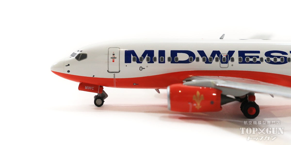 737-600 ミッドウエスト・エジプト航空 （フライグローバルスパンとの混合塗装） 2009-2010年頃 SU-MWC 1/400 [NG76003]