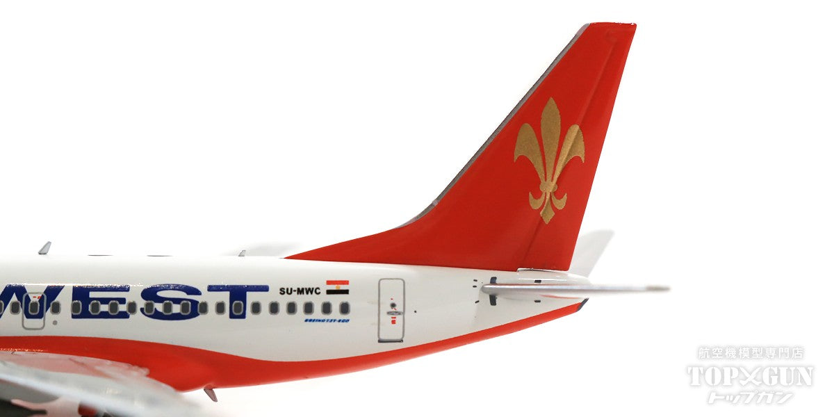 737-600 ミッドウエスト・エジプト航空 （フライグローバルスパンとの混合塗装） 2009-2010年頃 SU-MWC 1/400 [NG76003]