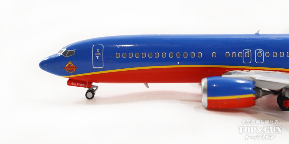737 MAX 8 サウスウエスト航空 特別塗装「キャニオンブルー復刻レトロ」 2022年 N872CB 1/400 [NG88002]
