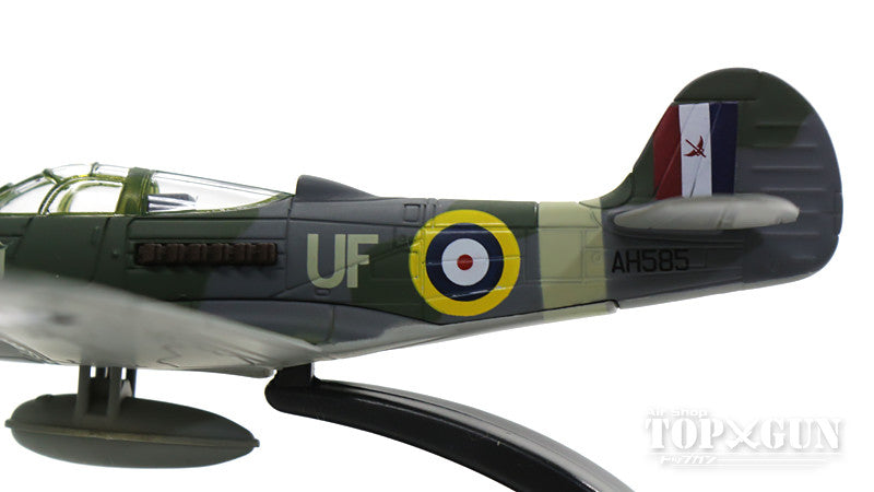 エアラコブラMk.I（P-39） イギリス空軍 第601飛行隊「カウンティ・オブ・ロンドン」 ダックスフォード基地 40年 UF/AH585 1/72 ※スタンド専用 [OXAC071]