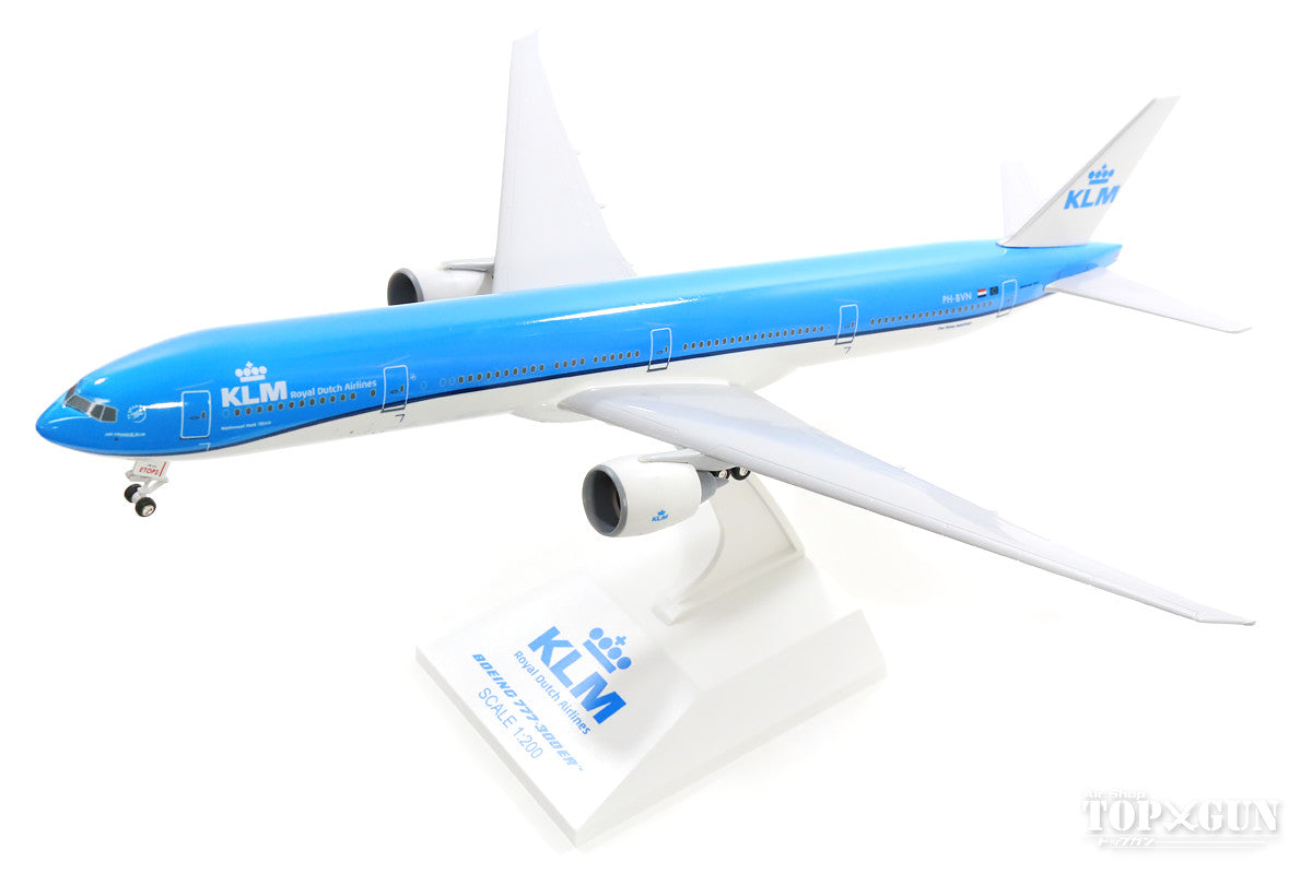 777-300ER KLMオランダ航空 PH-BVN (ギア/スタンド付属) 1/200 ※プラ製 [SKR951]