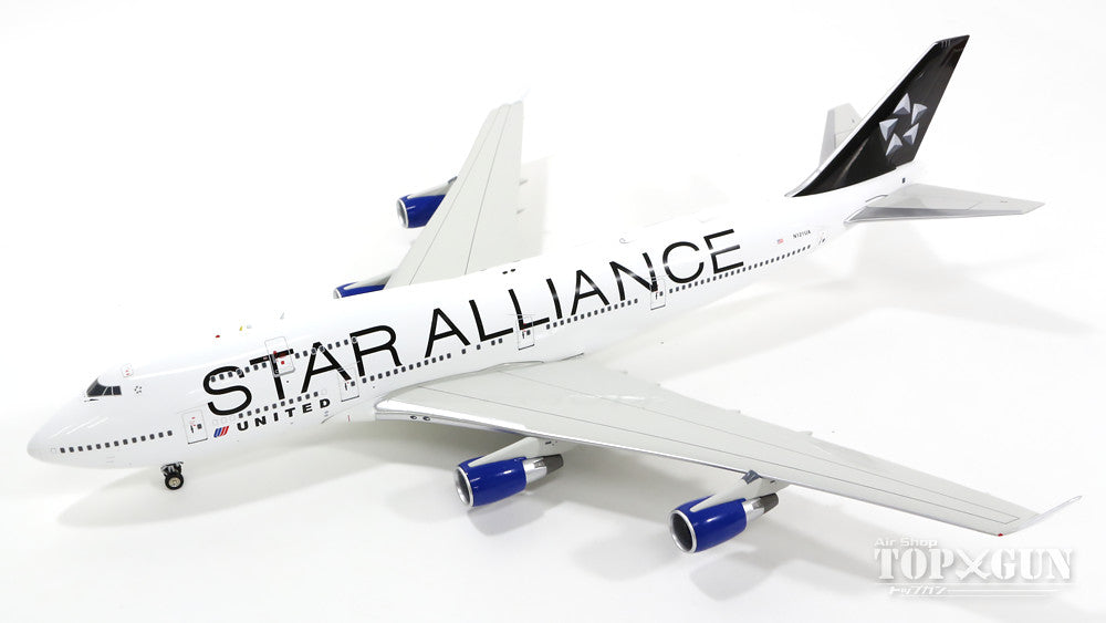 【低価】B747-400 STAR ALLIANCE 塗装 1/200 ANA Lufthansa スタアラ スナップフィット ギア無し 民間航空機