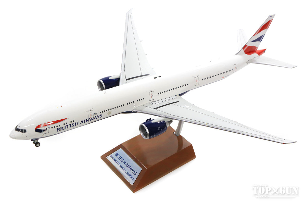 JFox Models 777-300ER ブリティッシュ・エアウェイズ （スタンド付属 