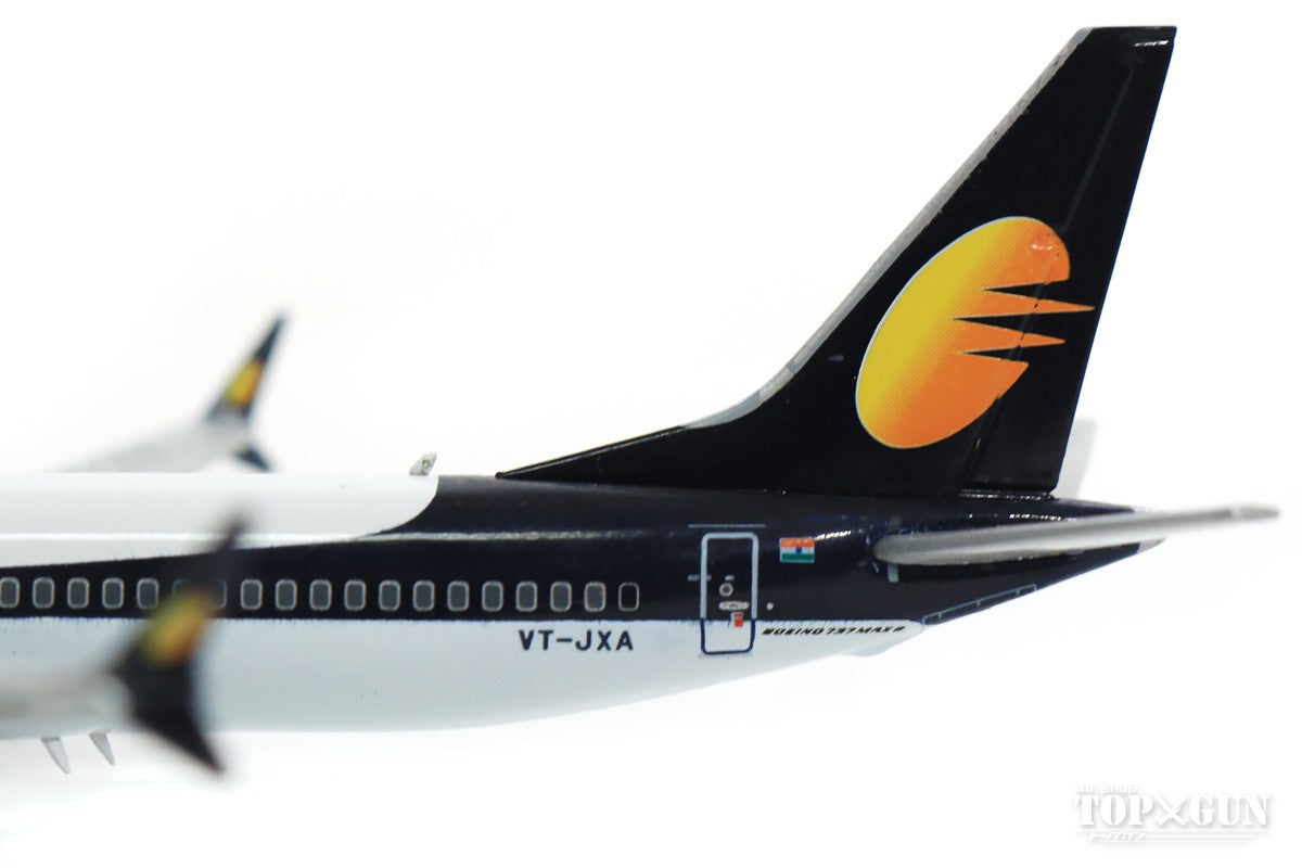 737 Max 8 ジェット・エアウェイズ VT-JXA 1/400 [XX4057]