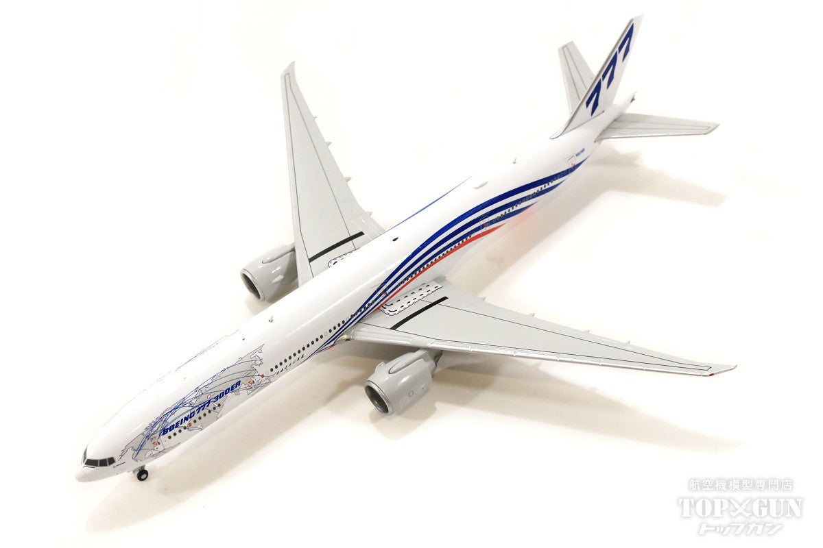 777-300ER ボーイング社 ハウスカラー 「世界一周飛行／Round The World Tour」 03年 N5016R 1/400  [XX4972]