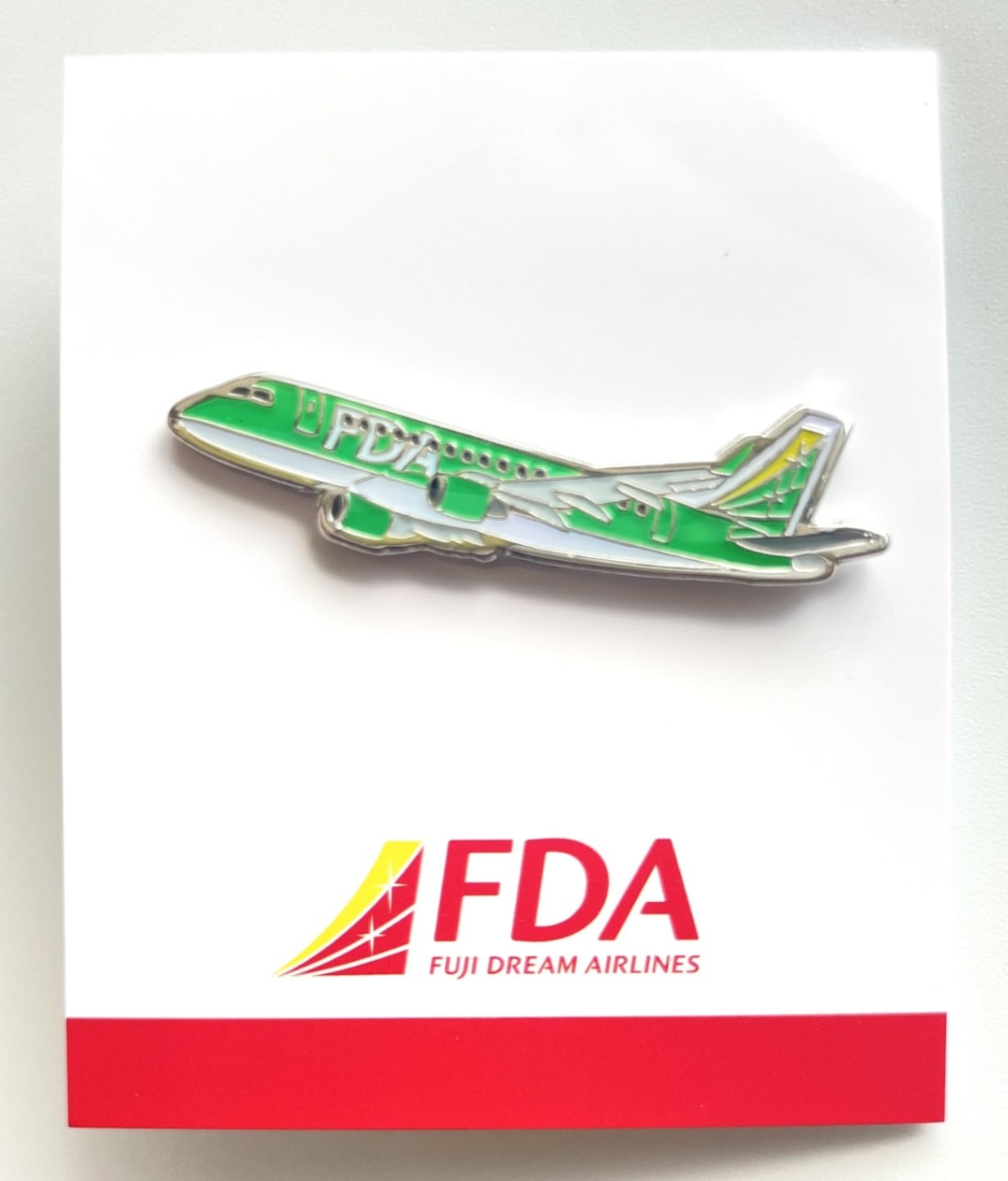 FDAオリジナル ピンバッジ ( グリーン ) フジドリームエアラインズ [5400004]