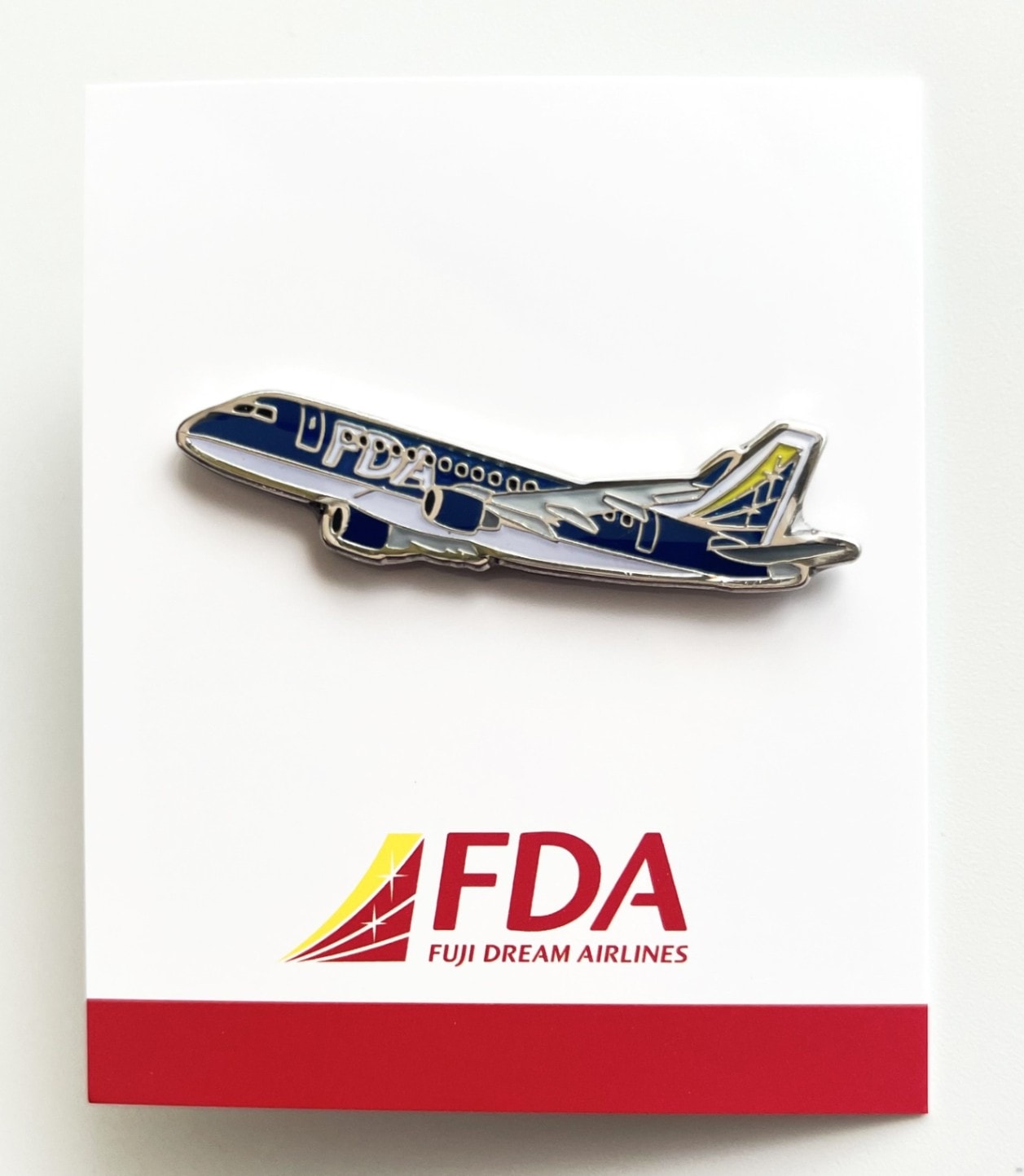FDAオリジナル ピンバッジ ( ネイビー ) フジドリームエアラインズ [5400013]