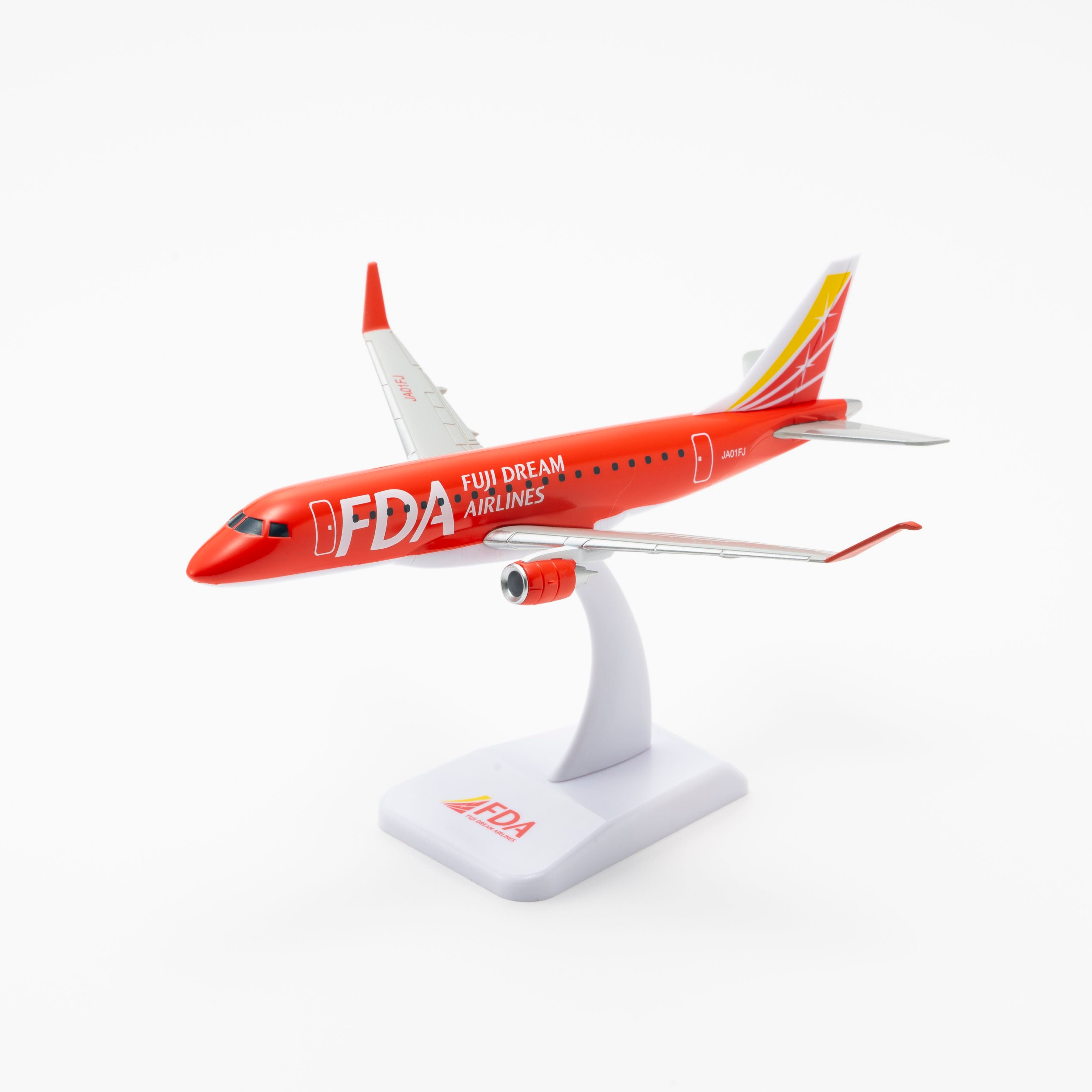 エンブラエル170 FDA フジドリームエアライン スナップモデル ( レッド / 1号機 ) JA01F 1/200 [5500001]