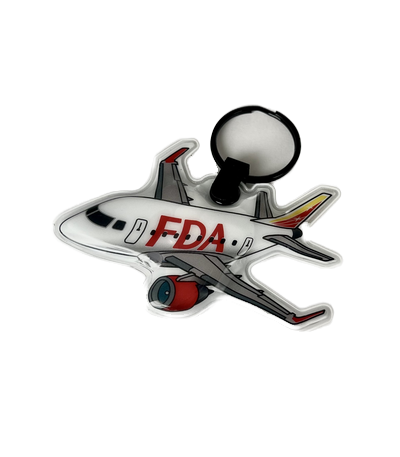 FDAオリジナル 新LEDライトキーホルダー ( ホワイト ) フジドリームエアラインズ [2001212]