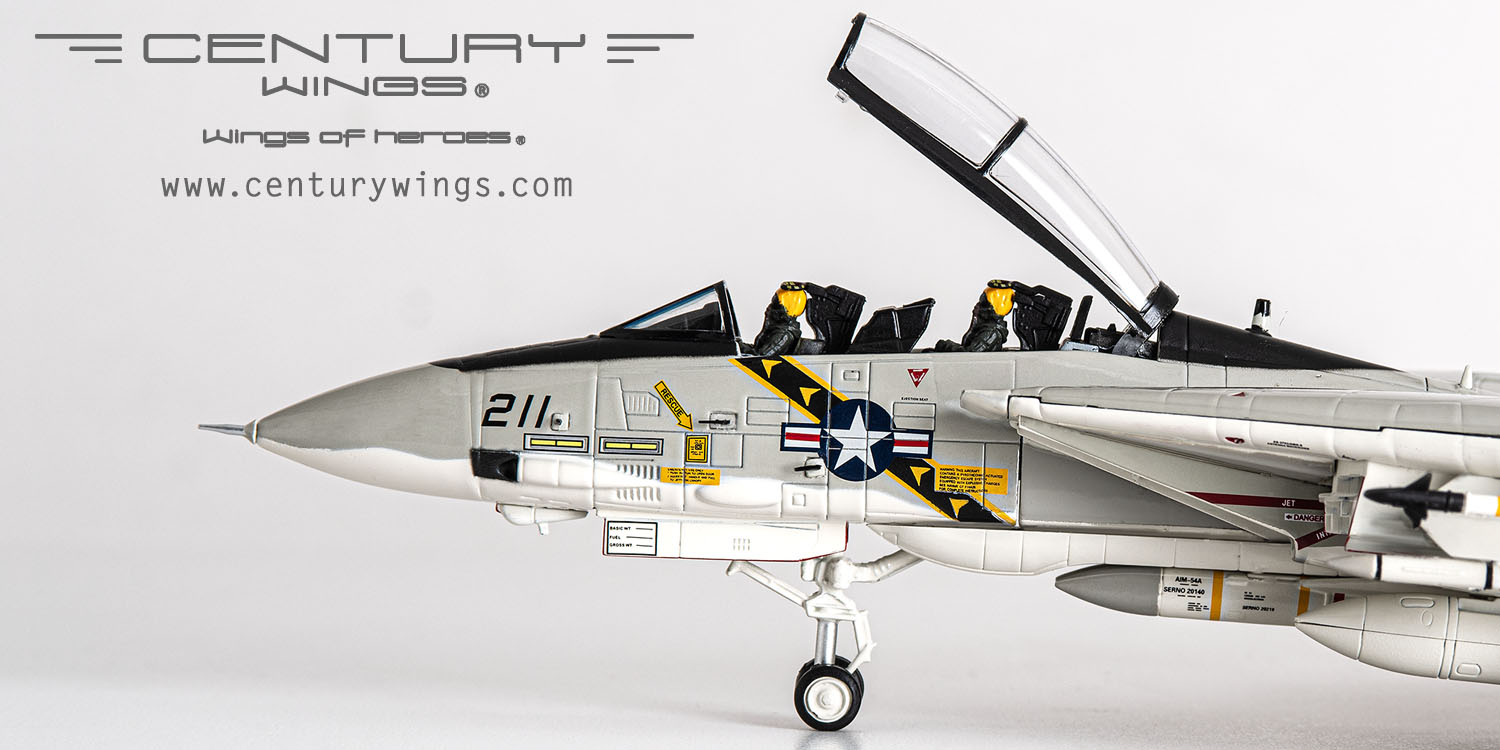 【9/18(水)発売】【予約商品】F-14A アメリカ海軍 VF-84 ジョリーロジャース AJ211 1978 1/72 [001649]