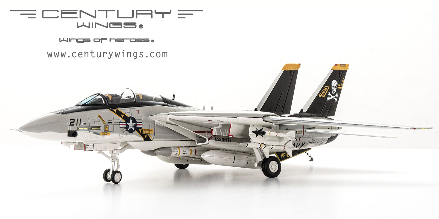 【9/18(水)発売】【予約商品】F-14A アメリカ海軍 VF-84 ジョリーロジャース AJ211 1978 1/72 [001649]