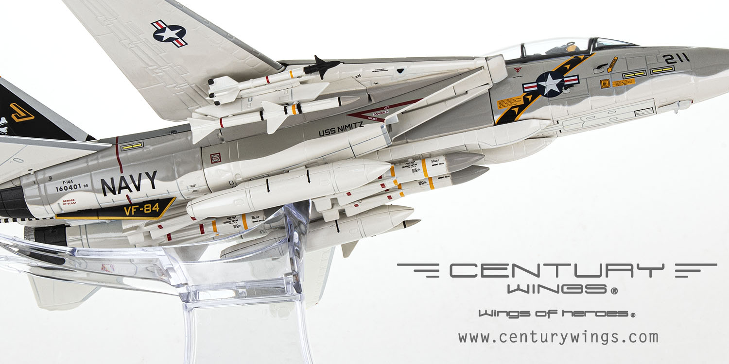 【9/18(水)発売】【予約商品】F-14A アメリカ海軍 VF-84 ジョリーロジャース AJ211 1978 1/72 [001649]