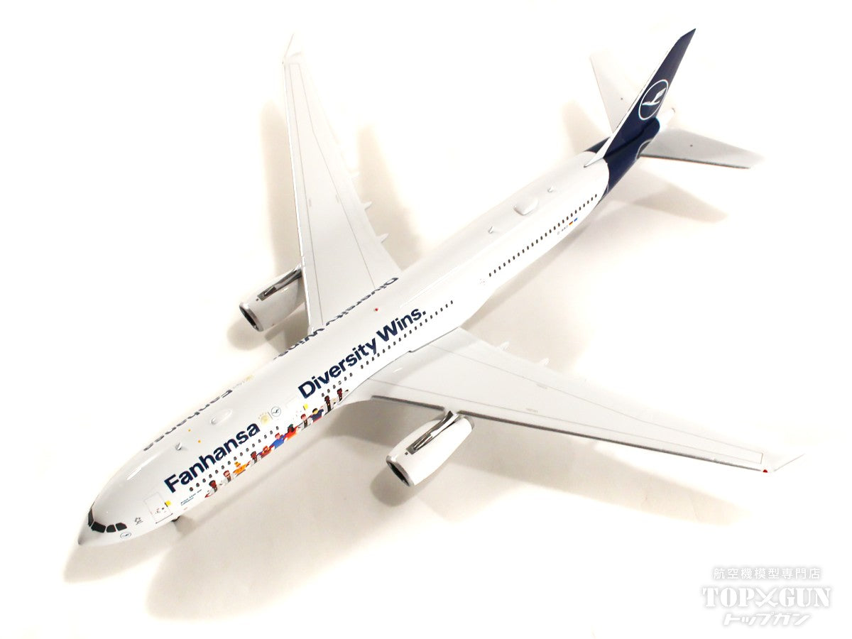 A330-300 Lufthansa Special Paint "Fanhansa/Diversity Wins/2022 FIFA World Cup" 2022 D-AIKQ 1/400 [04498]