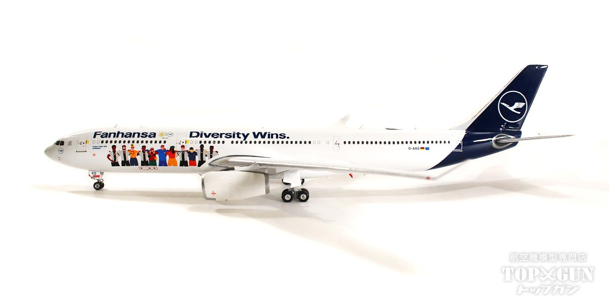 A330-300 Lufthansa Special Paint "Fanhansa/Diversity Wins/2022 FIFA World Cup" 2022 D-AIKQ 1/400 [04498]