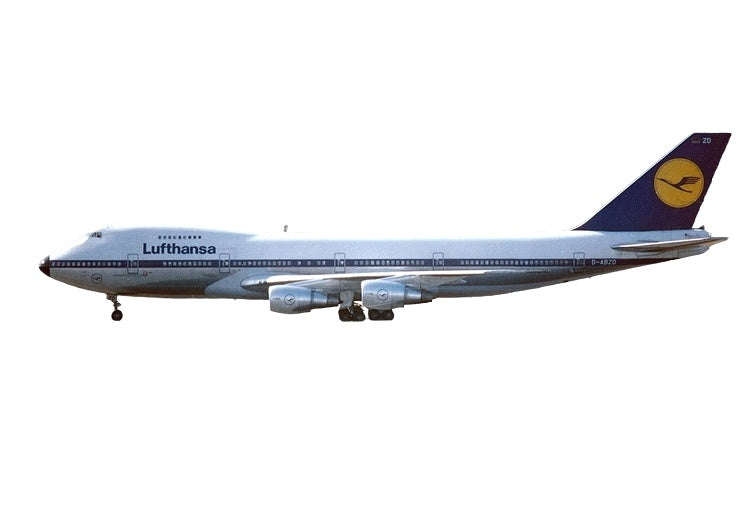 【予約商品】747-200B ルフトハンザ航空  (Polish) D-ABZD 1/400 (PH20230729) [04549]