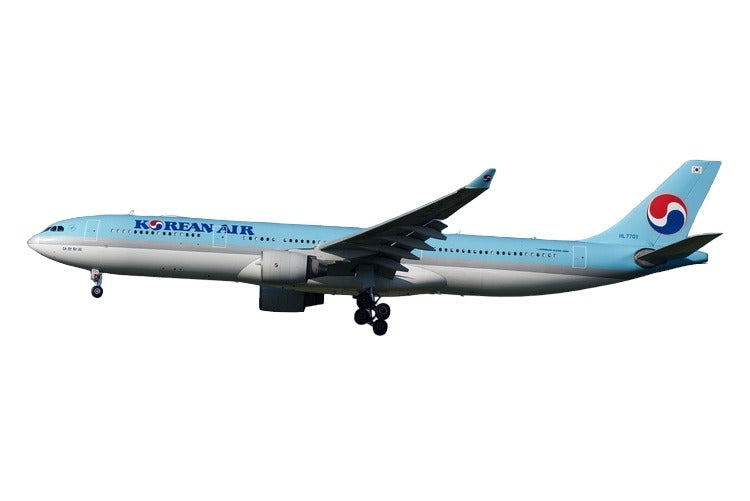 【予約商品】A330-300 大韓航空 (スカイチームロゴあり) HL7701 1/400 (PH20241018) [04613]