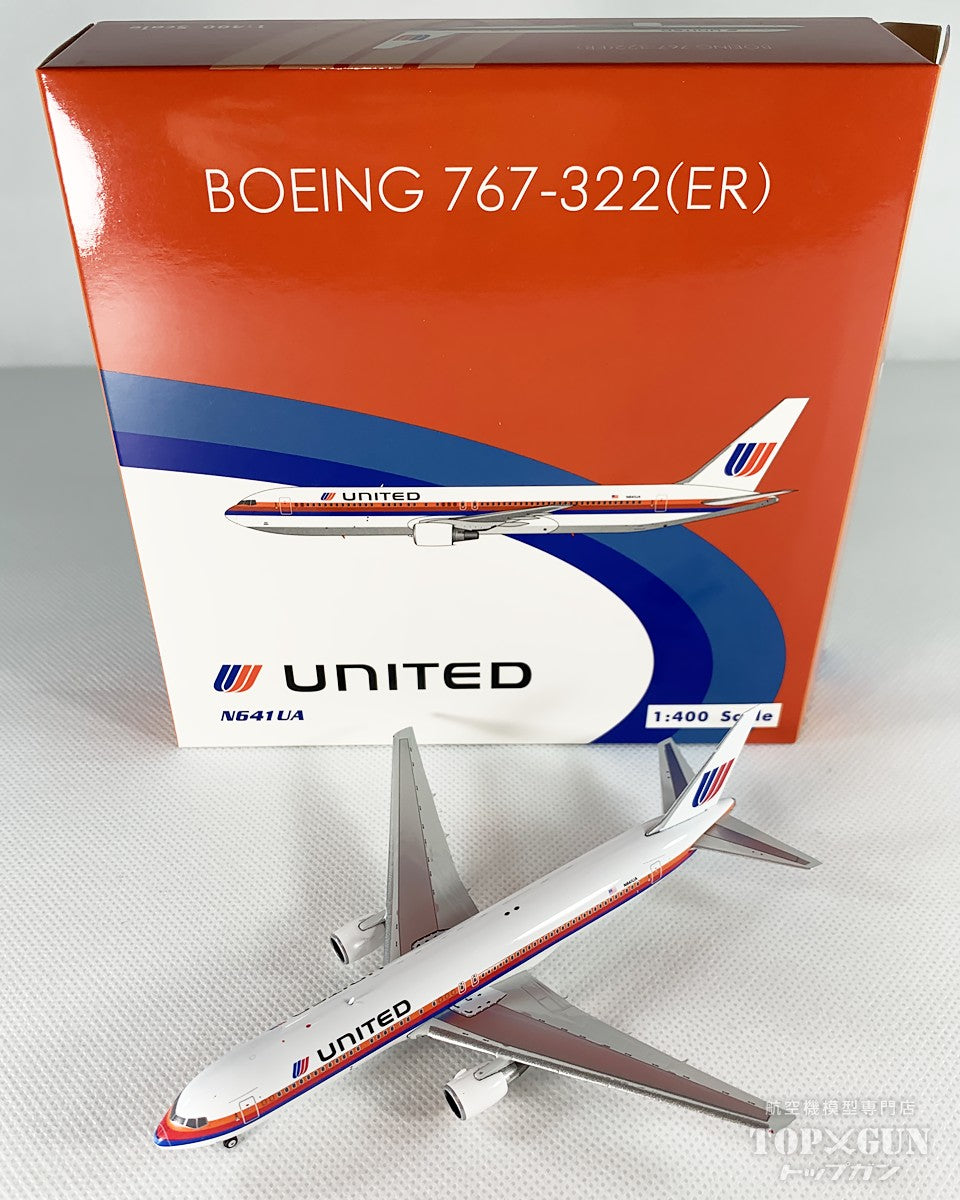 B767-300ER United Airlines Polished Finish N641UA 1/400 [04617] 