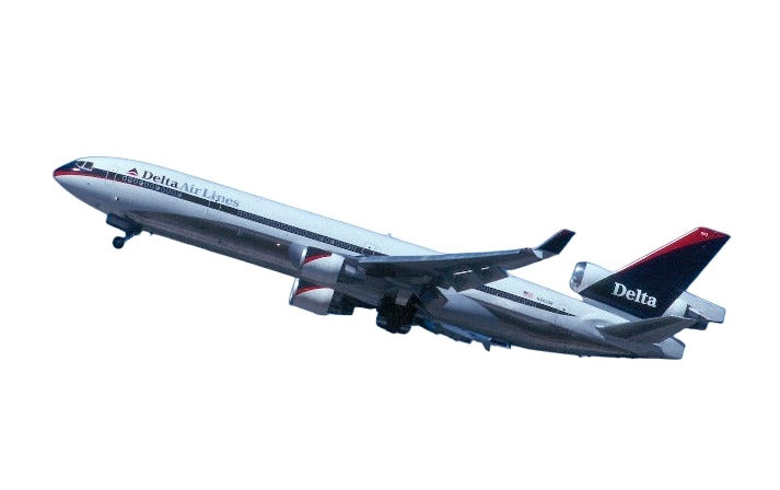 【予約商品】MD-11 デルタ航空 ※ポリッシュ仕上げ N802DE 1/400 (PH20241129) [04630]