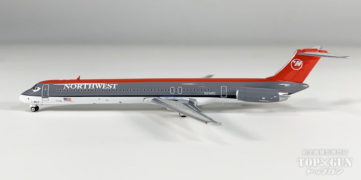 MD-82 ノースウエスト航空 N314RC 1/400 [04661]