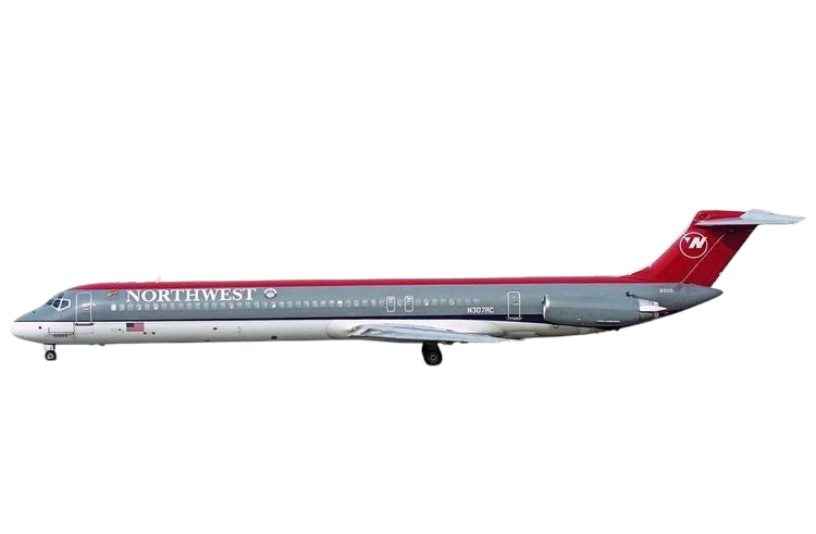 MD-82 ノースウエスト航空 N307RC 1/400 [04662]