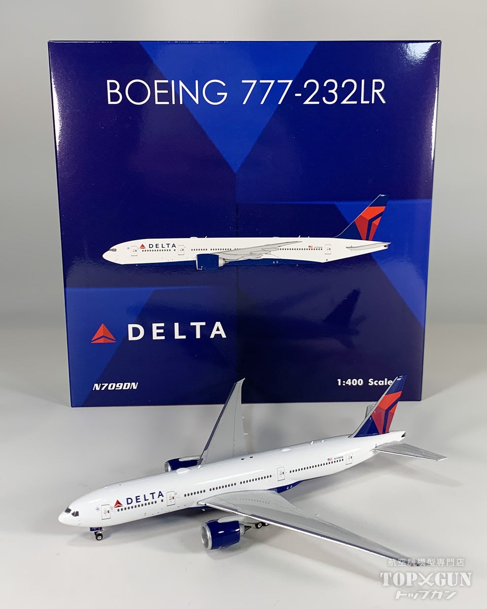 B777-200LR デルタ航空 N709DN 1/400 [04670]