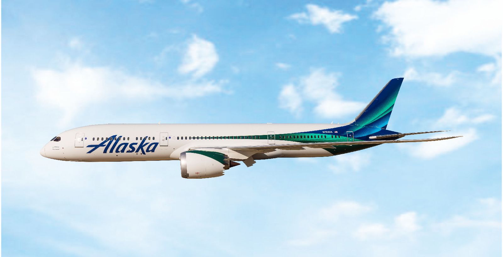 B787-9 アラスカ航空 N784HA 1/400 [04686]