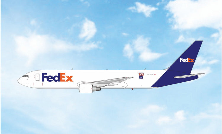 【予約商品】B767-300F フェデックス 「150th and last B767 for FedEx」 N244FE 1/400 (PH20260522)［04703］