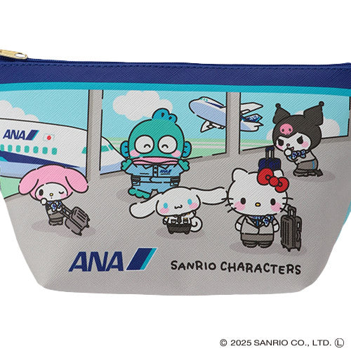 全日空 ANA × SRC（サンリオキャラクターズ）舟形ポーチ [11108940]