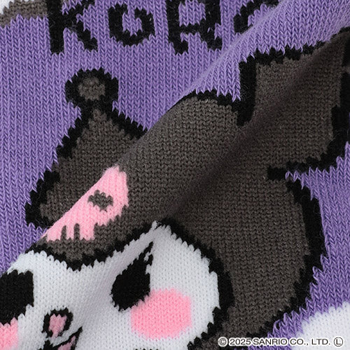 全日空 ANA × SRC（サンリオキャラクターズ）靴下 KUROMI クロミ [11109497]