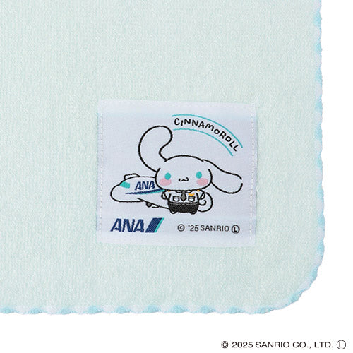 FUJISEY 全日空 ANA × SRC（サンリオキャラクターズ）織りネームタオル