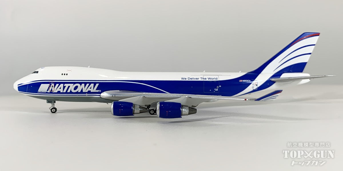 747-400F 國家航空 N663CA 1/400[11807] 