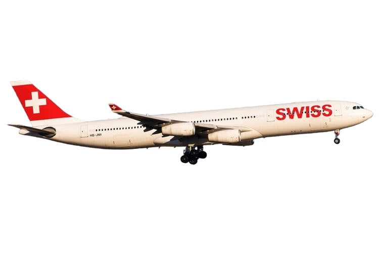 【予約商品】A340-300 スイスインターナショナルエアラインズ HB-JMI 1/400 (PH20230609) [11808]