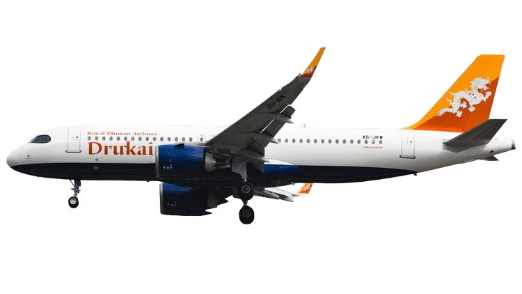 A320neo Druk Air A5-JKW 1/400 [11828] 