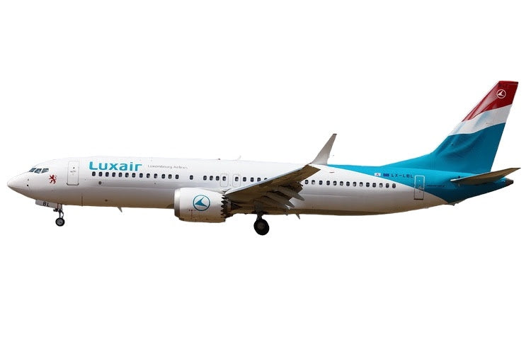 737 MAX8 Luxair LX-LBL 1/400[11847] 